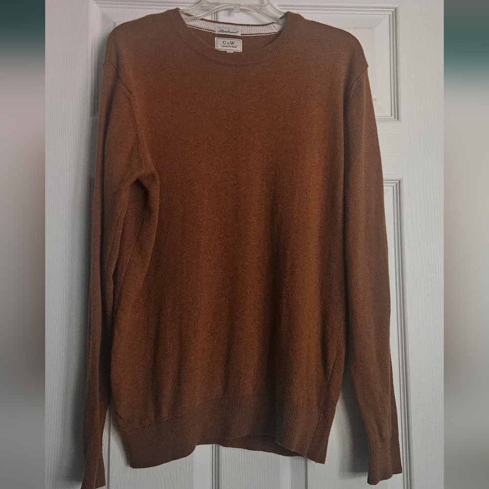 C'n'W Courses'n'Wales lambswool sweater in size L Eclectic Grandpa Cozy Classic